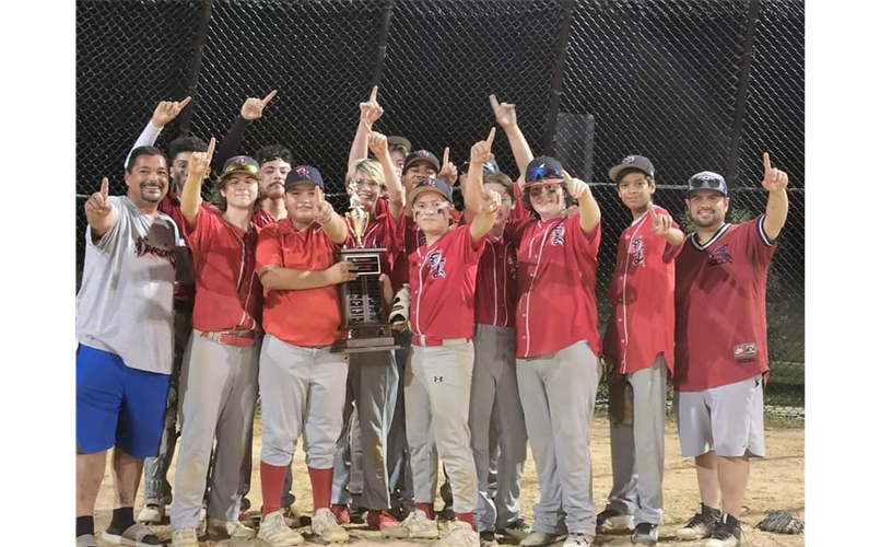 Dragons 2022 CSYBA Pony League Champions